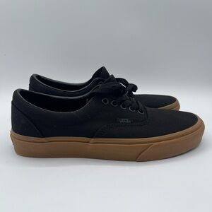 Vans Unisex-Adult Shoes, Black, Multicolor (Black/Classic Gum) Size W8.5 - M7